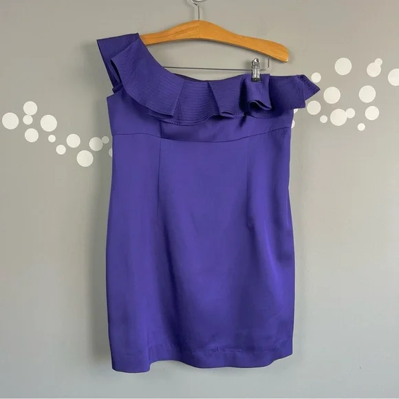 trina turk purple dress Trina Turk Womens Ruched Maxi Formal Dress, Lilac Breeze, Small US at  Amazon Women's Clothing store